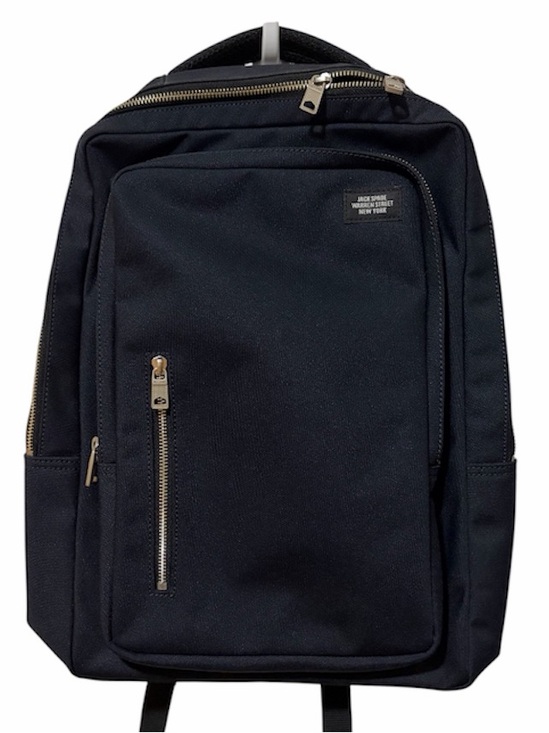 Jack Spade Other - Jack Spade Navy Backpack with Front Zip Pocket